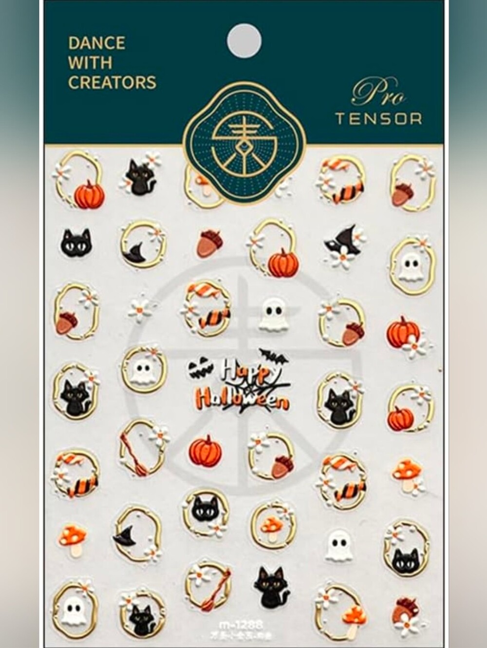 Halloween 5D Nail Stickers - 40 stickers